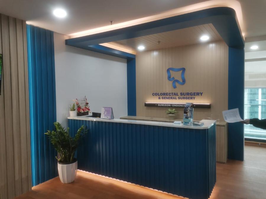 Colorectal Surgery Sabah clinic reception at Gleneagles Kota Kinabalu